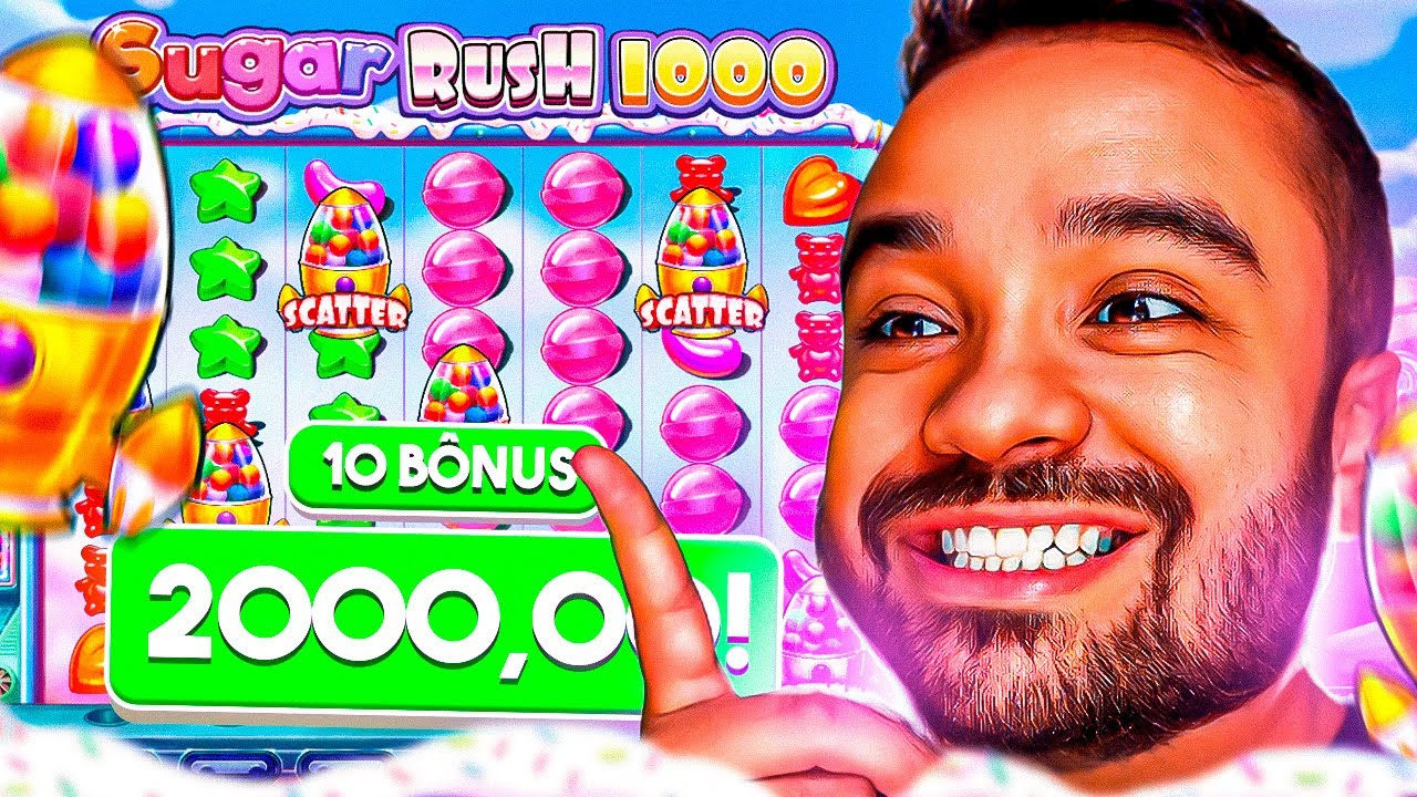 COMPREI 10 BÔNUS DE *2000 REAIS* NO SUGAR RUSH 1000 E ME SURPREENDI...