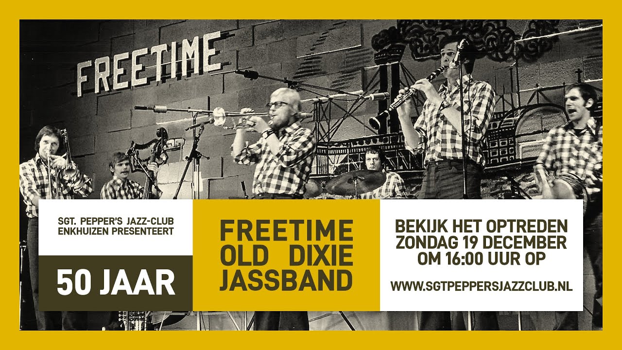 50 jaar Freetime Old Dixie Jassband