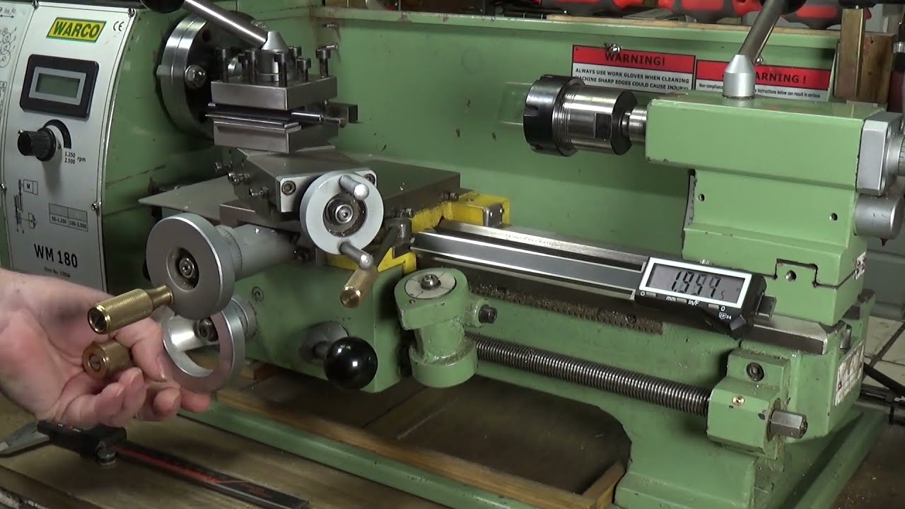 Warco WM 180 Lathe MK2 Single Axis DRO