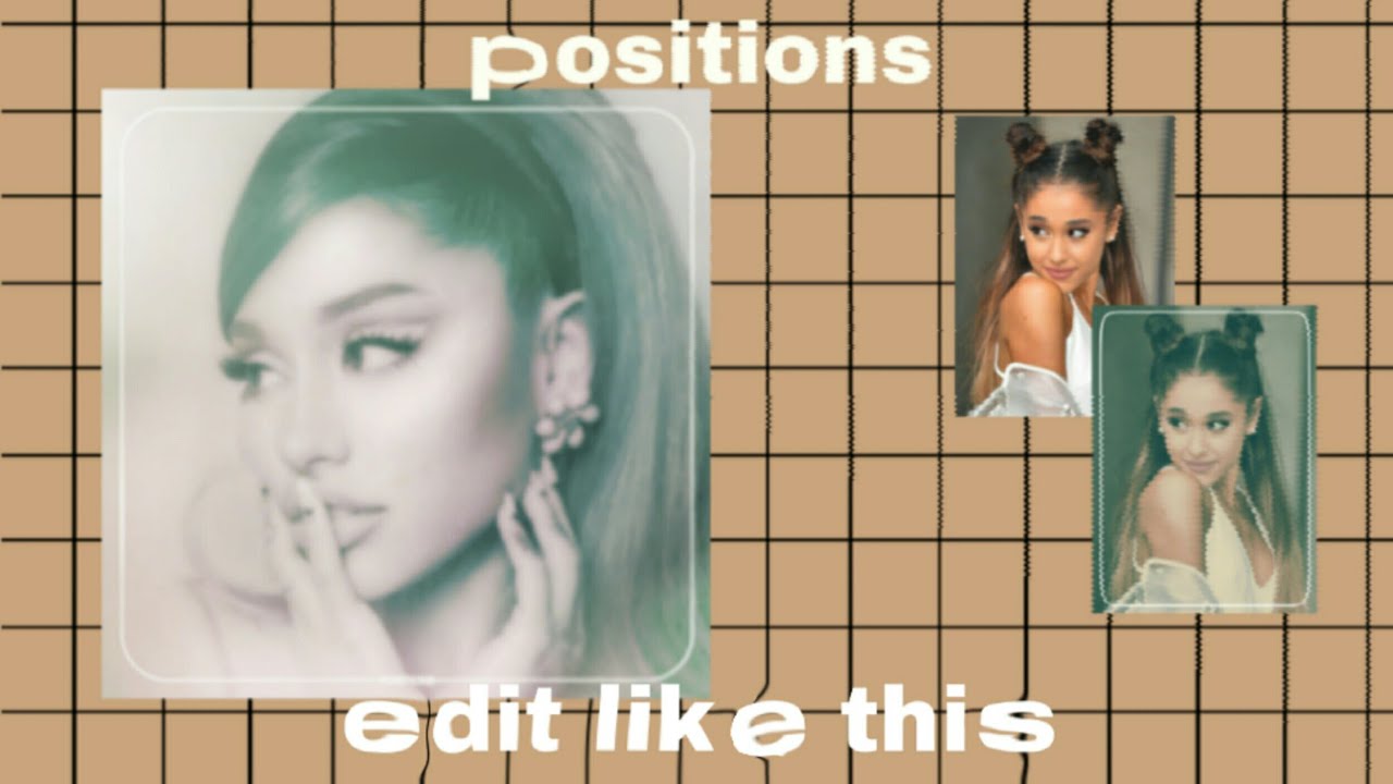 How to edit like Ariana Grande's Position album picture | aesthetic filter with picsart | ⚛️⚛️⚛️