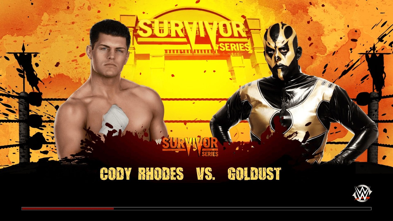 Cody Rhodes vs Goldust Survivor Series 2013 | Fantasy Booking