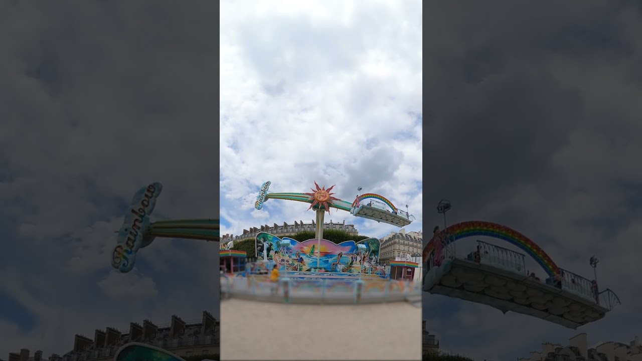 La F&ecirc;te des Tuileries Rainbow Offride #Shorts