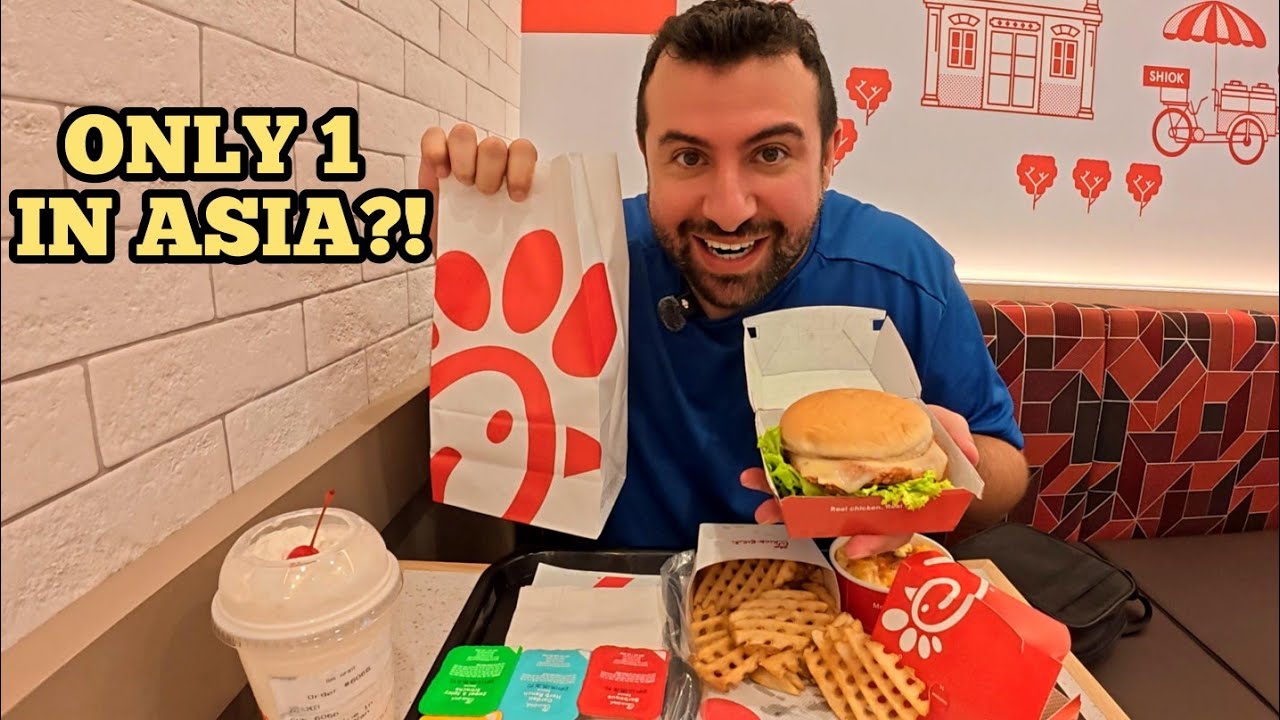 I Tried Asia’s ONLY Chick-fil-A in Singapore! Was It Worth the Hype?