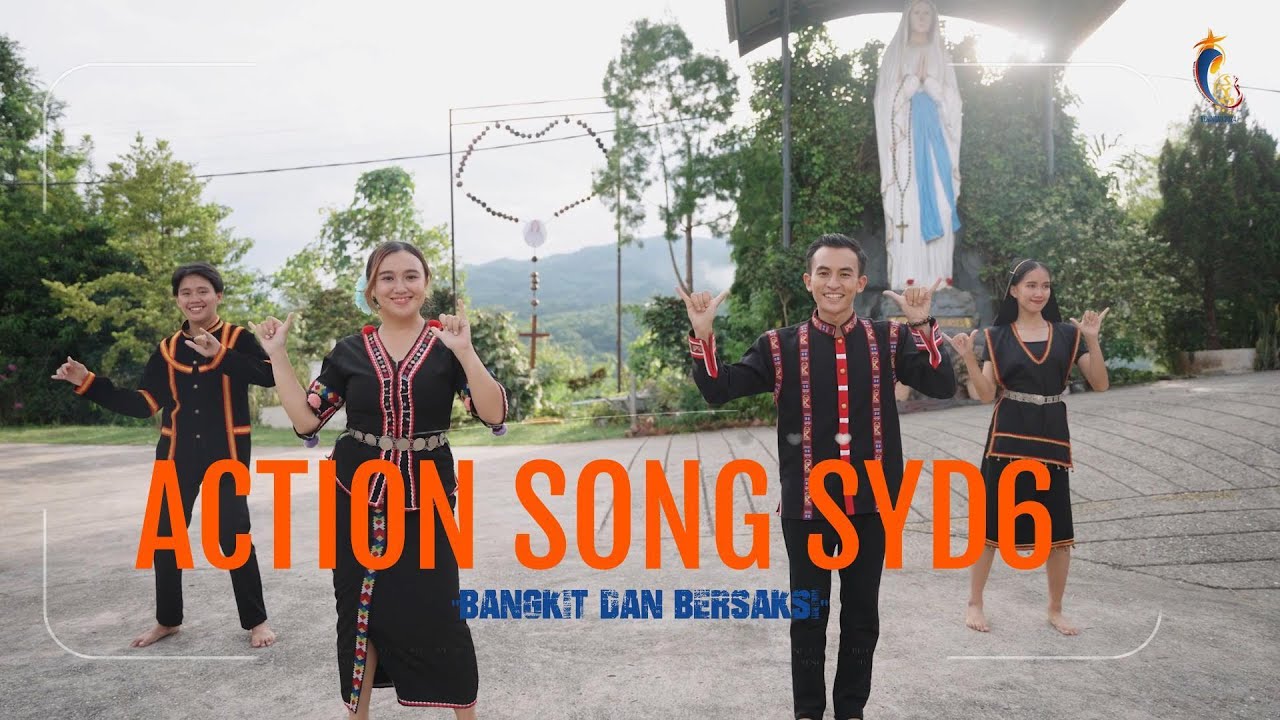 GERAK TARI LAGU TEMA SYD6 KENINGAU 2024