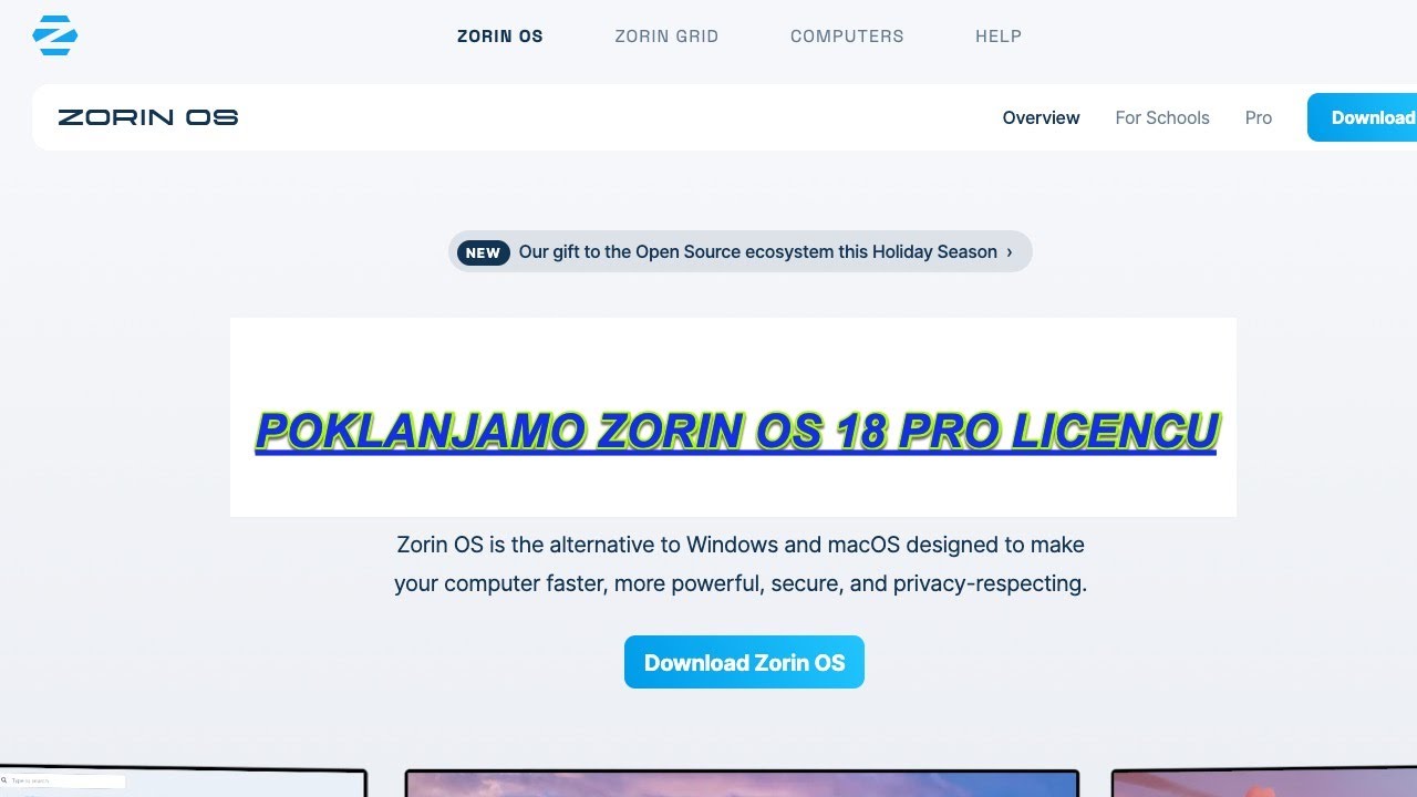 Poklanjamo ZORIN OS 18 PRO licencu(subscribe/preplati se i ostavi komentar)