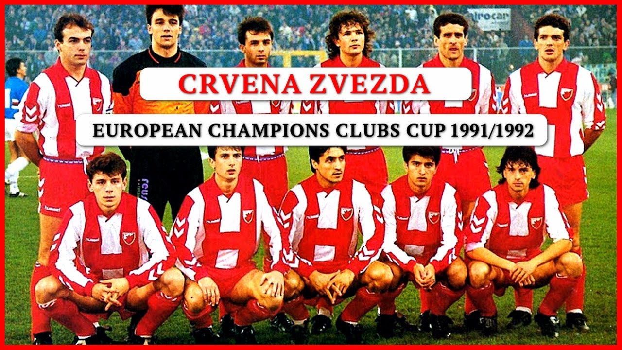 Crvena Zvezda - in the European Champions Clubs Cup 1991/1992