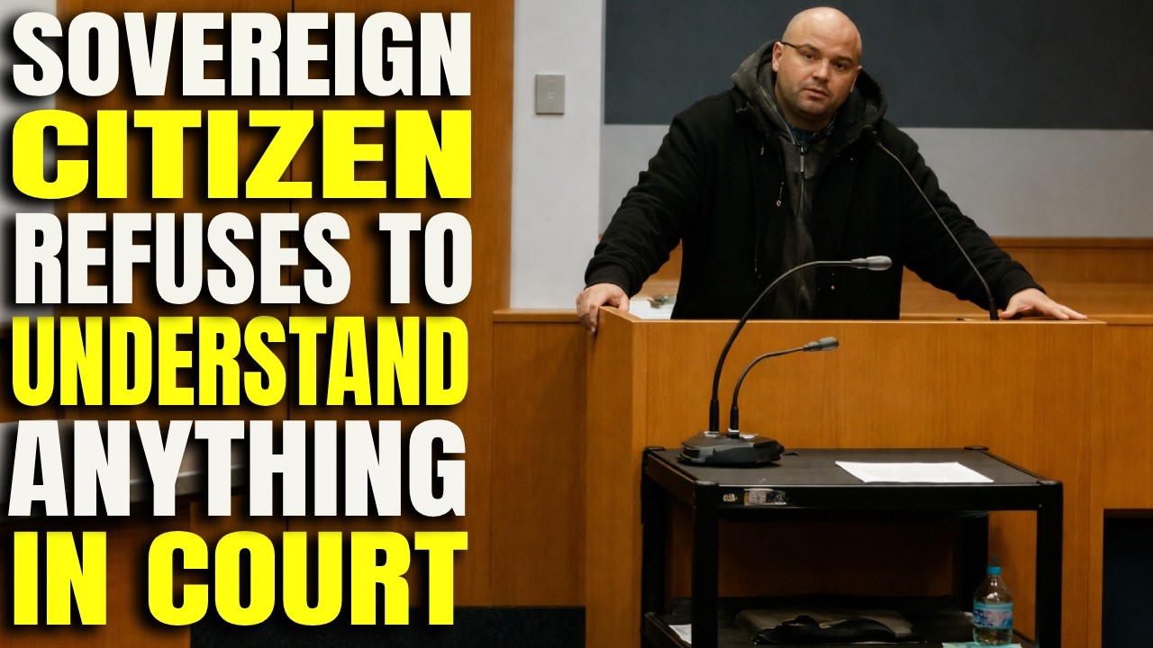Sovereign Citizen REFUSES to “Understand” the Judge — Pro Se FAIL & Courtroom Chaos