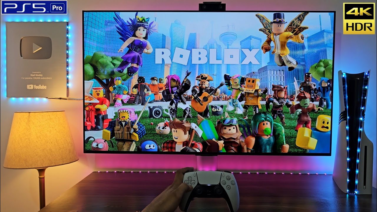 ROBLOX on PS5 PRO | 4K HDR 60FPS