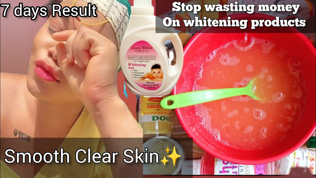 SMOOTH CLEAR SKIN ✨ Best Body Wash 2023 For skin whitening/Even tone skin|Gluta white shower gel(Mix