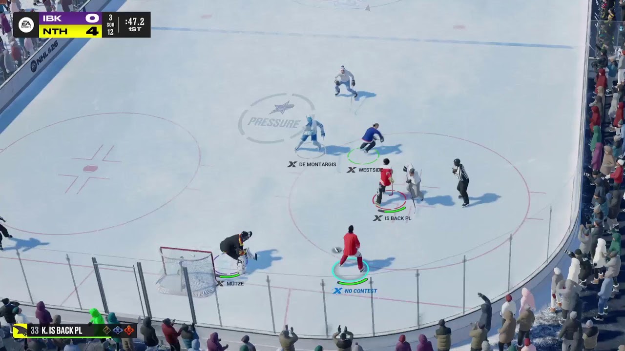 NHL26 🏒🥅🏒  3vs3   😇🏒🥅🔥🔥