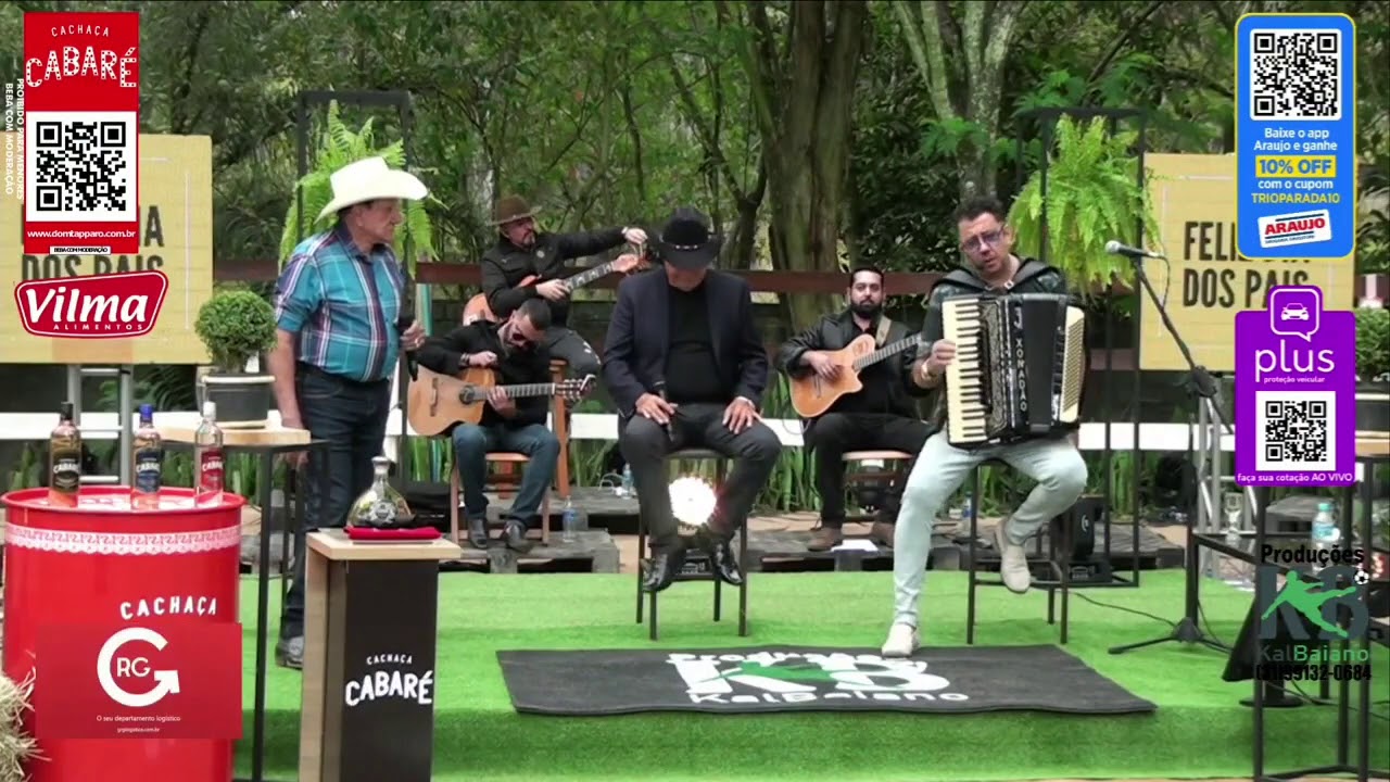 Xonad&atilde;o creone e parrerito homenageando todos os pais