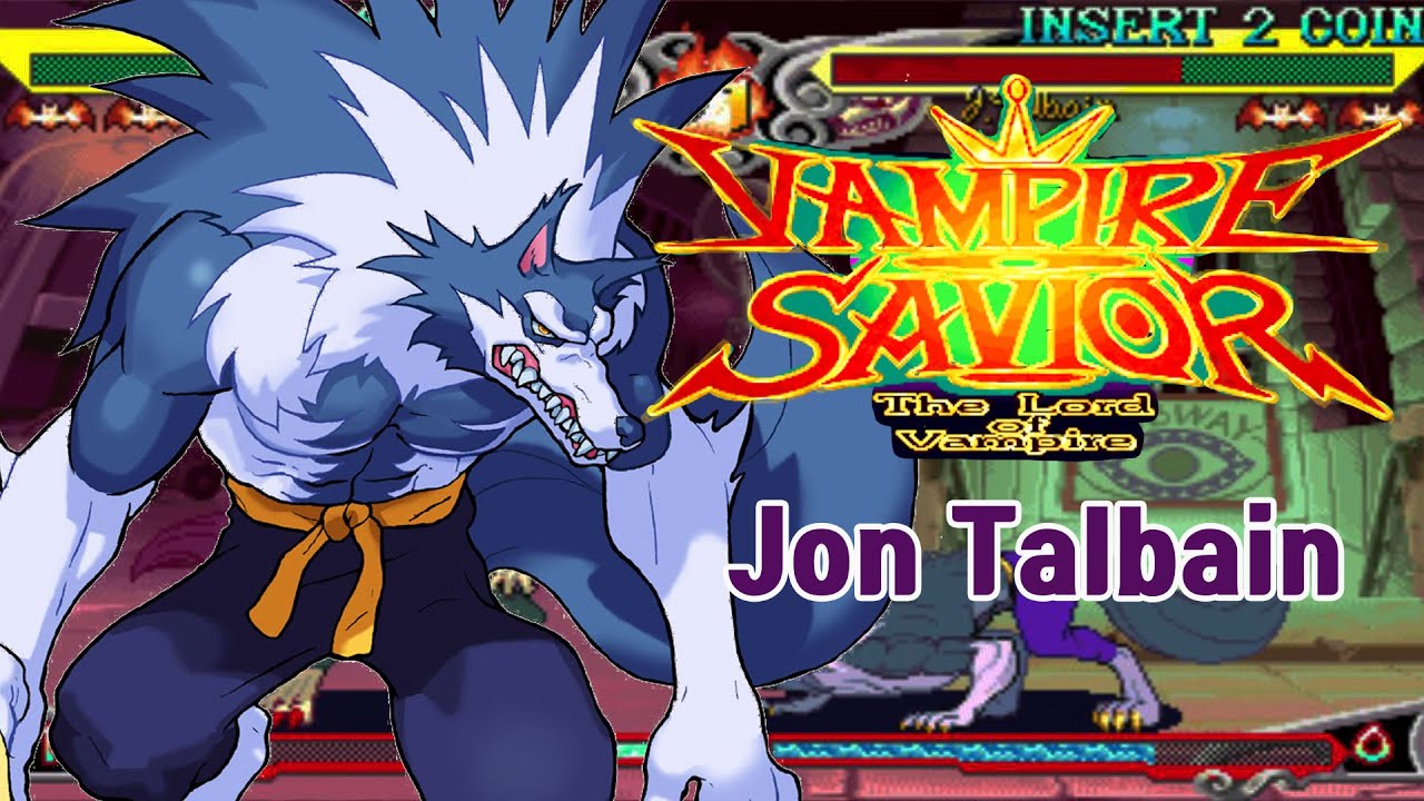 [TAS] 뱀파이어 세이비어_존탈바인 (Vampire Savior_ Jon Talbain,ヴァンパイア セイヴァー  ガロン) [arcade]