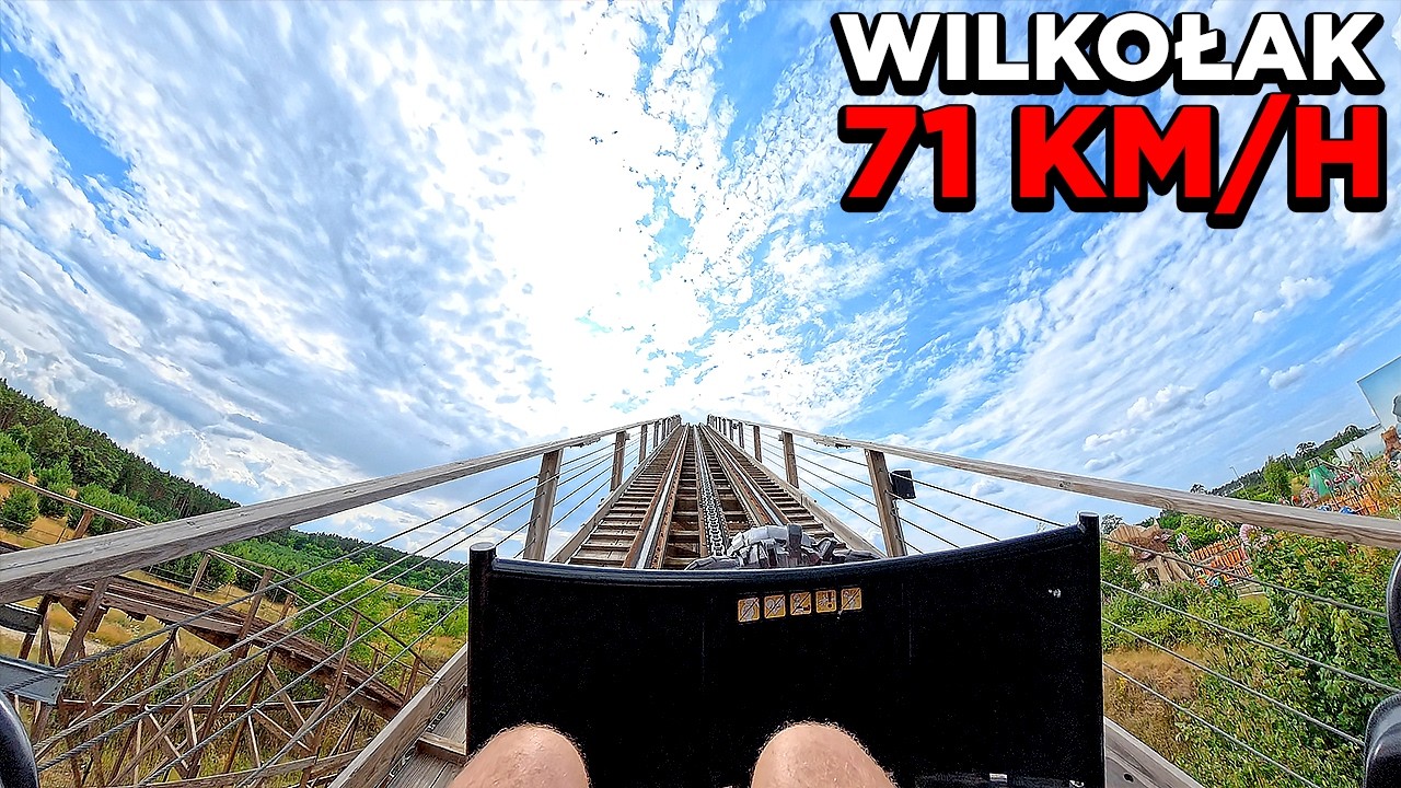 Волколак (Przód) - Majaland 2025 (360°) (POV) (Ковнаты, Польша) Insta360 X5