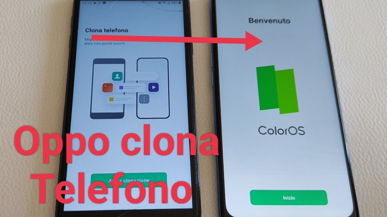Oppo clona telefono,Come trasferire tutti i dati da Android, Apple ad un nuovo smartphone Oppo.