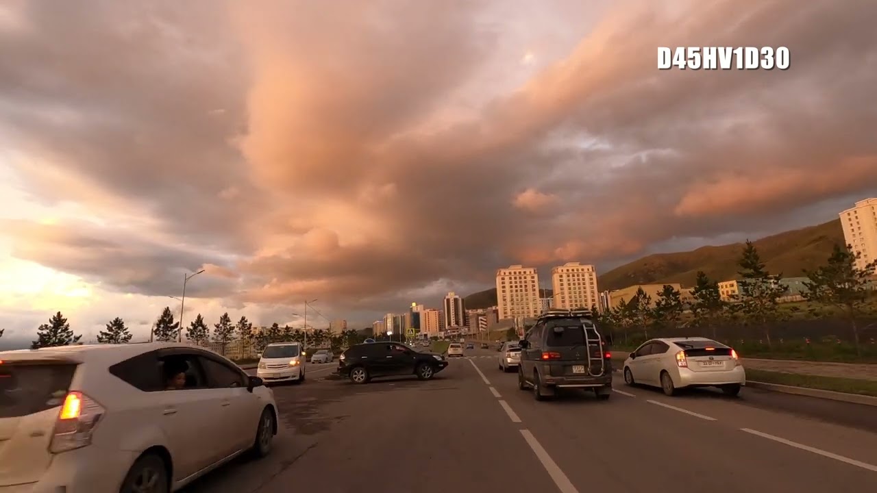 Nisekh - Yarmag - Driving - Ulaanbaatar 4k - 2023-8-10