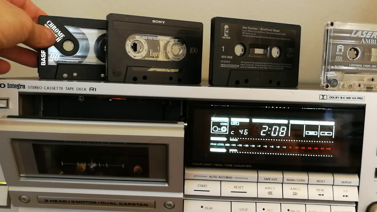ONKYO TA-2570 test play & record