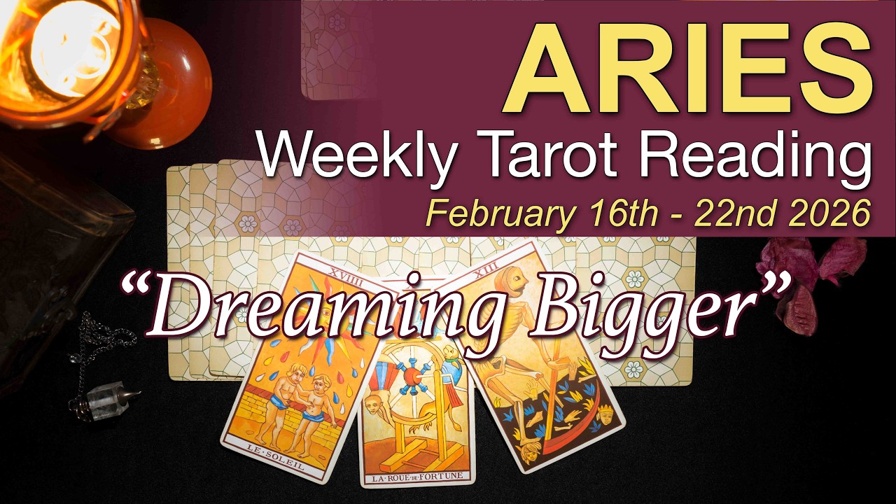 ARIES Weekly Tarot &lsquo;CONQUERING THE MOUNTAIN!&rsquo; Intuitive Spiritual Guidance February 16 - 22 2026 ✨