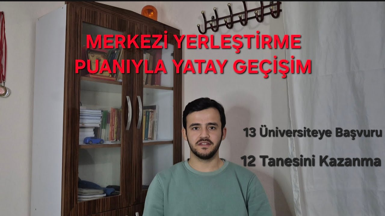 Yozgat Bozok  İlahiyattan İnönü Üniversitesi Sosyal Bilgiler Öğretmenliğine  MYP İle Yatay Geçişim