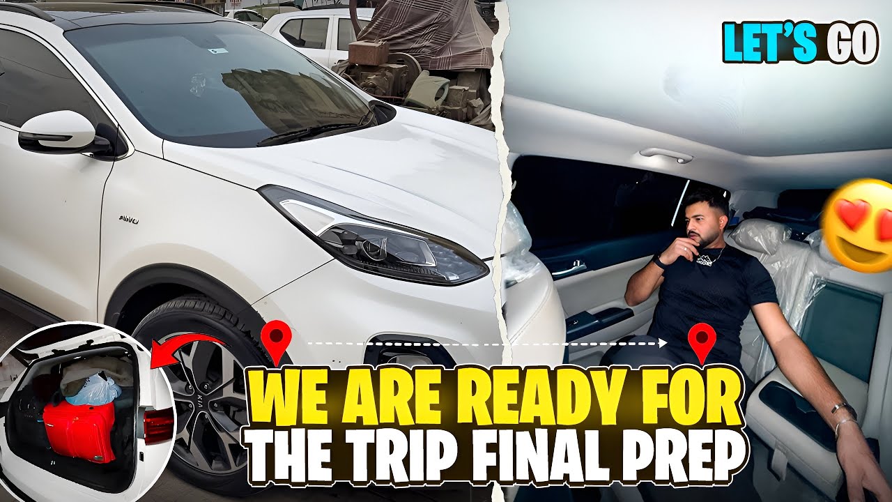 Finally tour prep done😍 | we are ready to leave😁 🛣️ 
