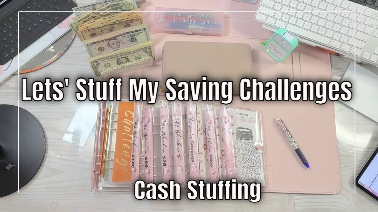 Cash Stuffing | Saving Challenges | Getting off to a great. start for 2025 - Gonna crush 2024