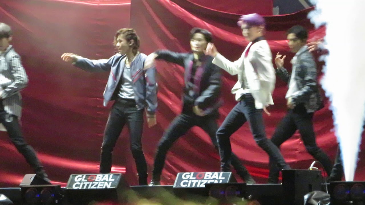 Global Citizen Festival 2019 in NYC 9.28.19  NCT127 Superhuman Fancam