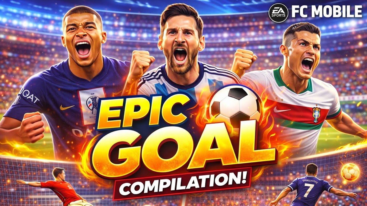 FC Mobile Goals Compilations #fifa #fifamobile #fc25 #efootball #footballshorts #fcbarcelona 