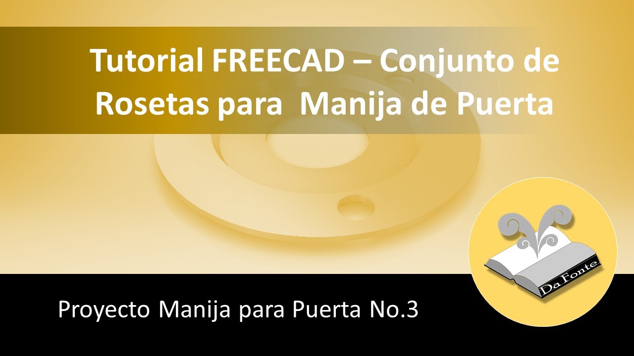 Tutorial FreeCAD   Conjunto de Rosetas