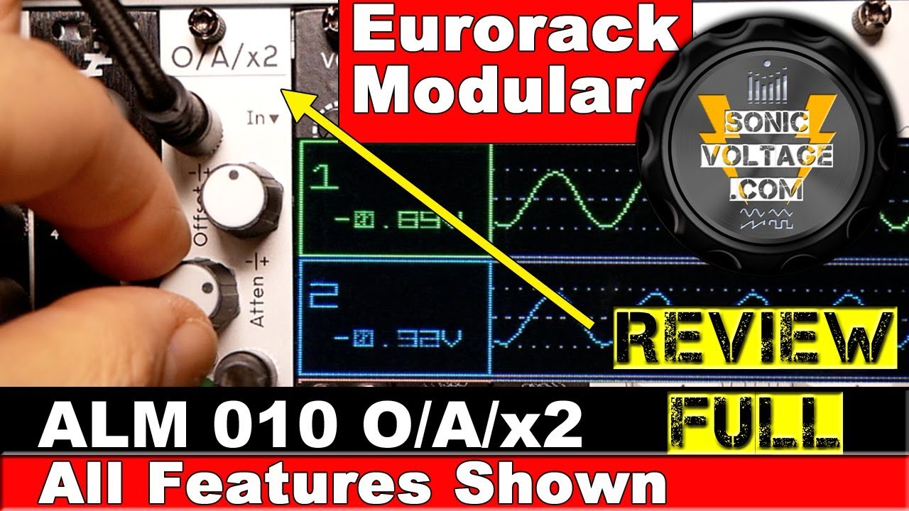 ALM 010 Busy Circuits OAx2 Review Eurorack Modular. All features Shown