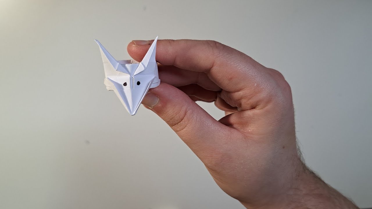 Origami Dragon Ring Tutorial/How To
