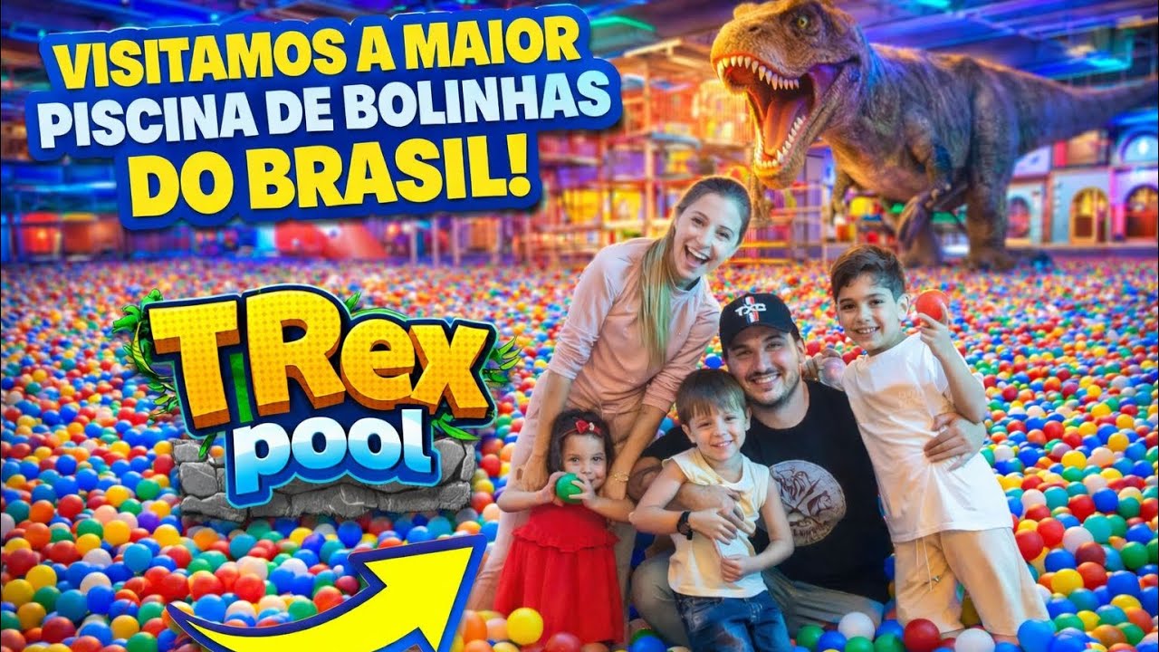 Entramos na MAIOR piscina de bolinhas do Brasil… olha o que aconteceu 😱
