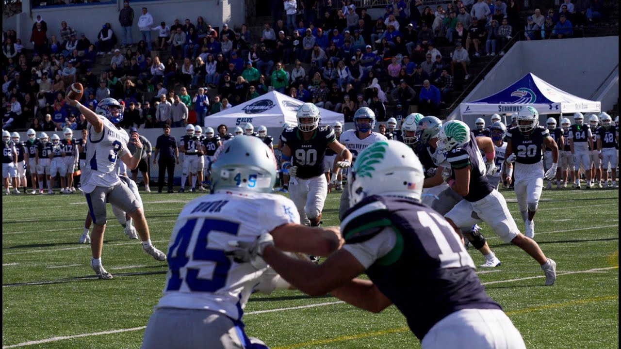 2025/10/18 United States Merchant Marine Academy Division 3 Football vs Salve Regina, Newport RI.