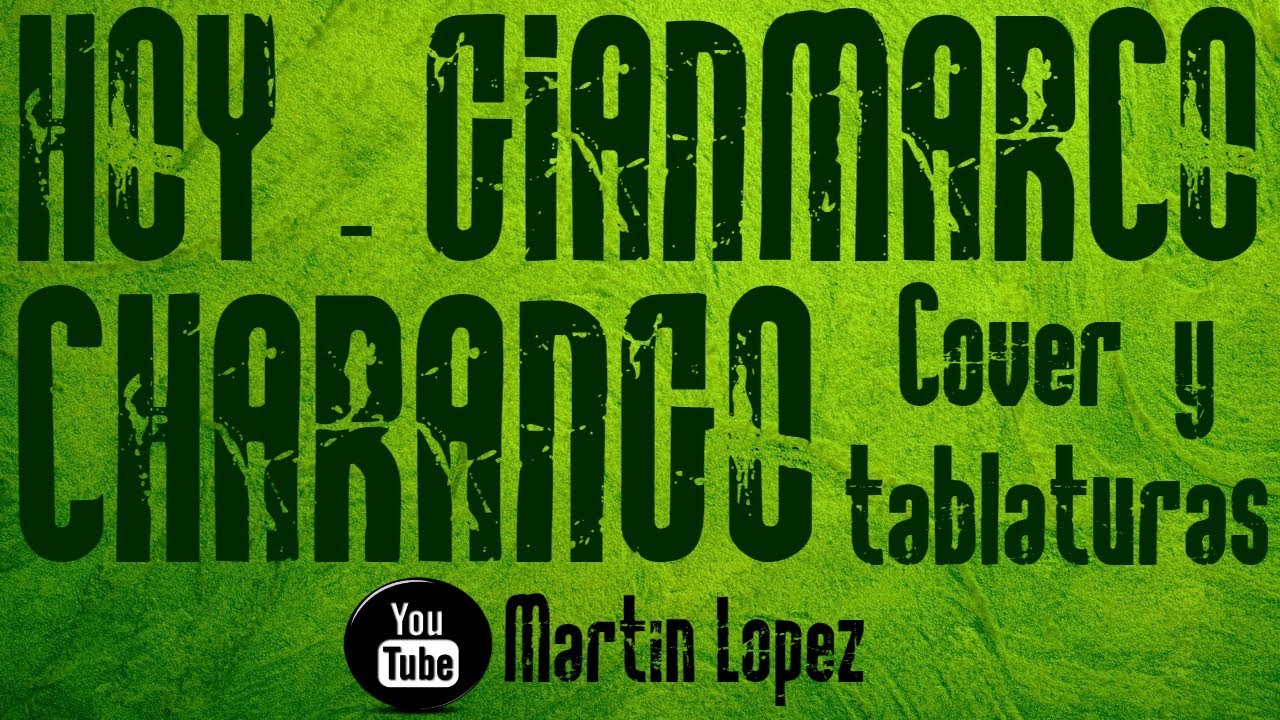 CHARANGO | Hoy - Gian Marco  (Charango cover/tutorial) Martin Lopez