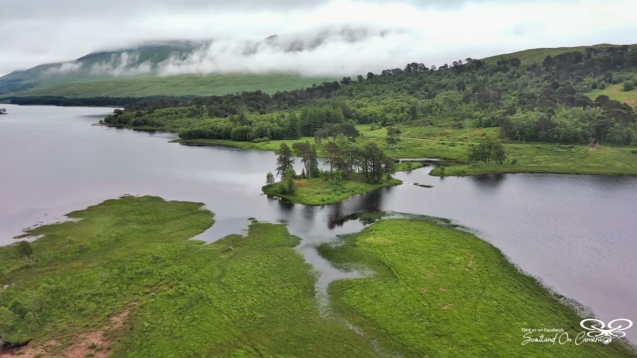 Loch Tulla is a small loch near Bridge of Orchy and Glen Coe in Scotland