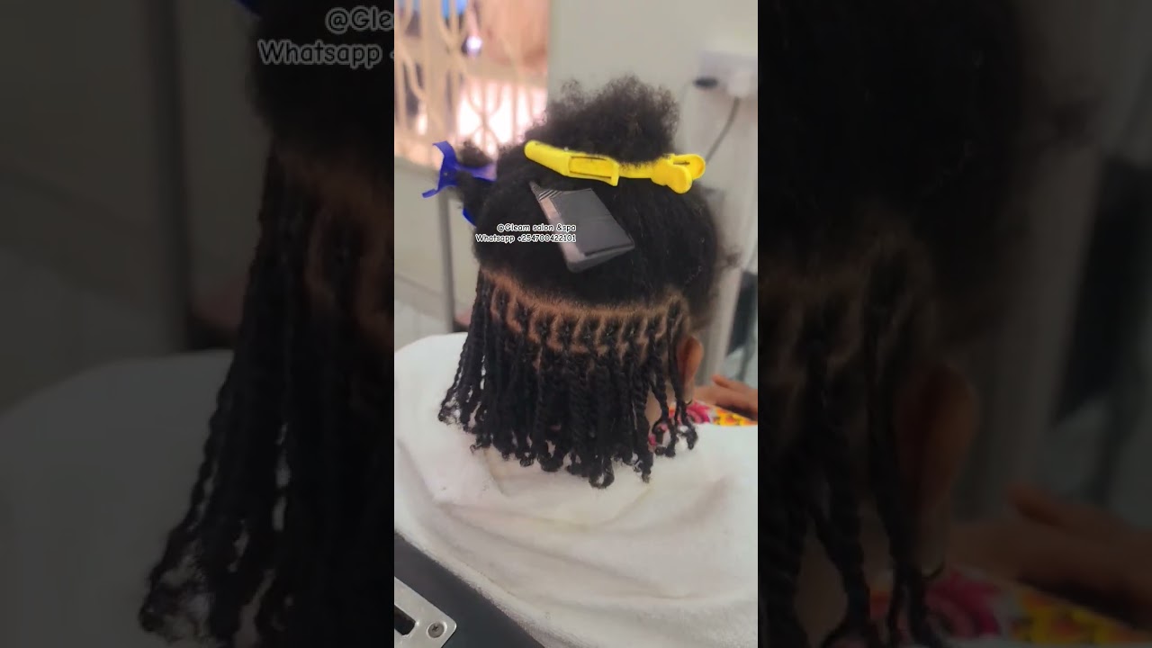 natural twist-out hairstyle ✨️ 🥰