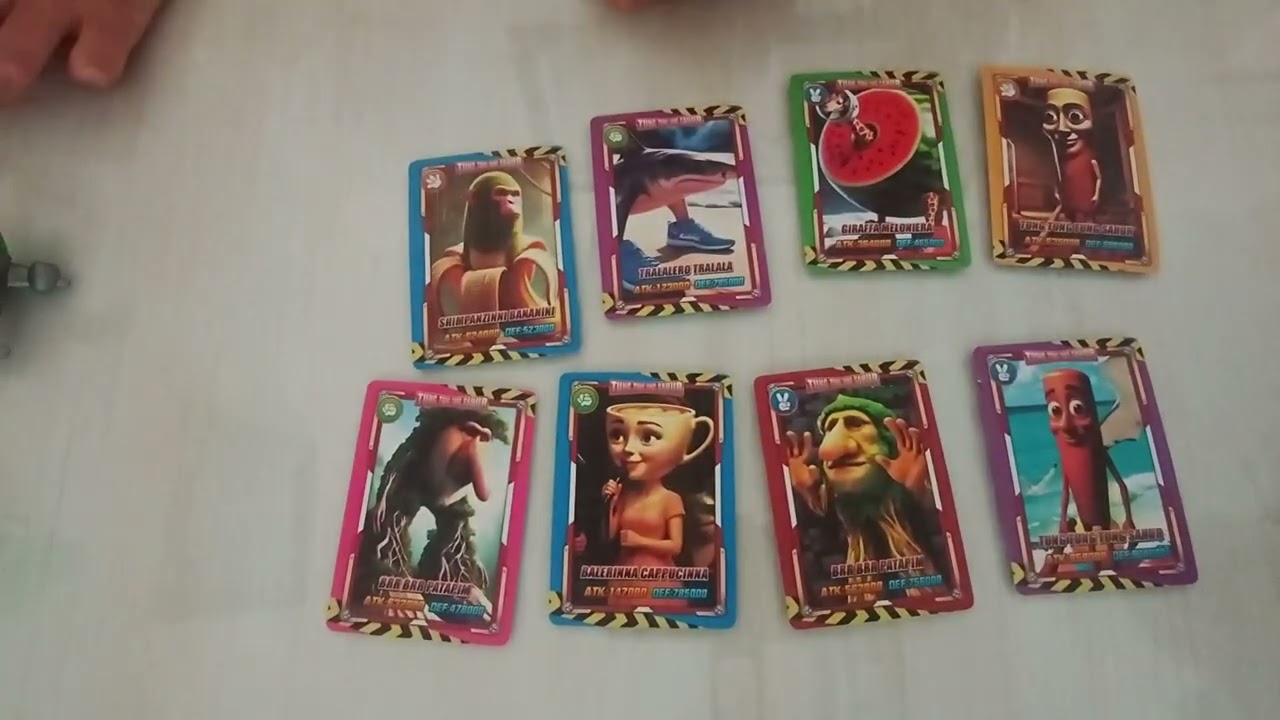 Abriendo sobres Italian Brainrot Parte 2 #brainrot #cards #aperturacartasbrainrot