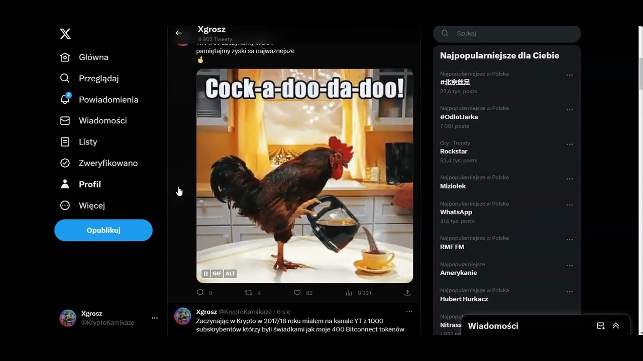 cz.1 WSOT , cz.2 Co zmieni Hossa na Bitcoinie