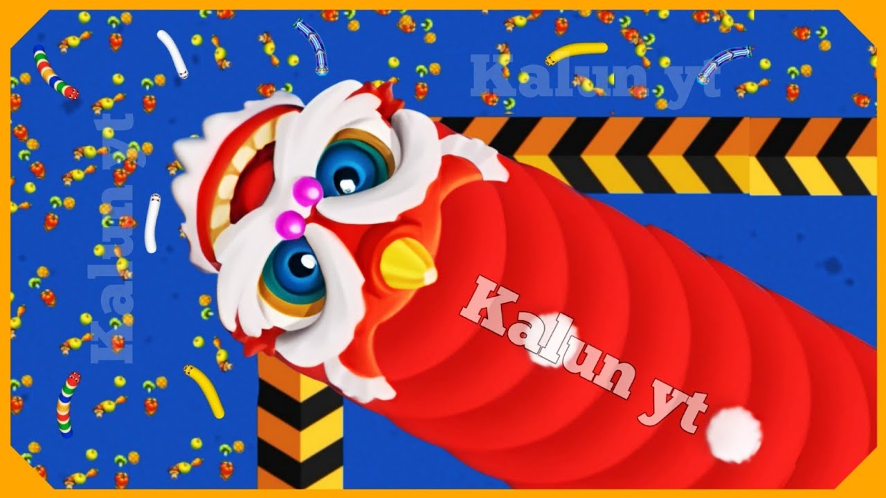 🐍WORMSZONE.IO | Giant Slither Snake Top 01 🏆 | Epic Worms Zone Biggest Snake Gameplay! | Kalun yt