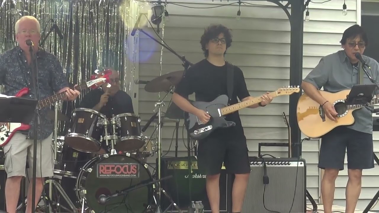 Ballad of John and Yoko - Refocus Band Live in Palmer MA 6.28.25