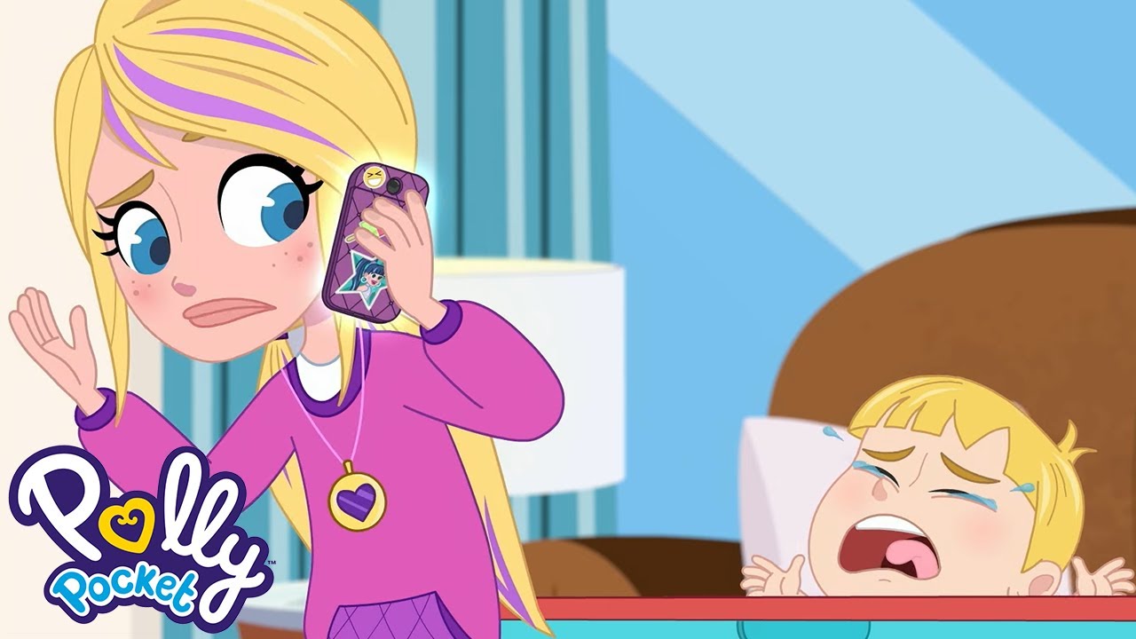 Opieka nad dziećmi jest trudniejsza niż myślała Polly | 3 pełne odcinki | Polly Pocket Po Polsku