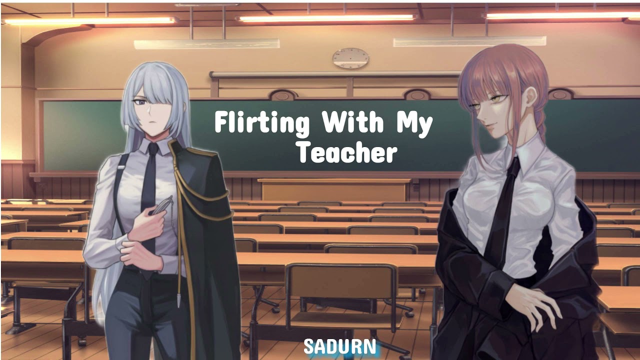 Flirting With My Teacher [F4F][Calm][Flirty][Audio Roleplay]