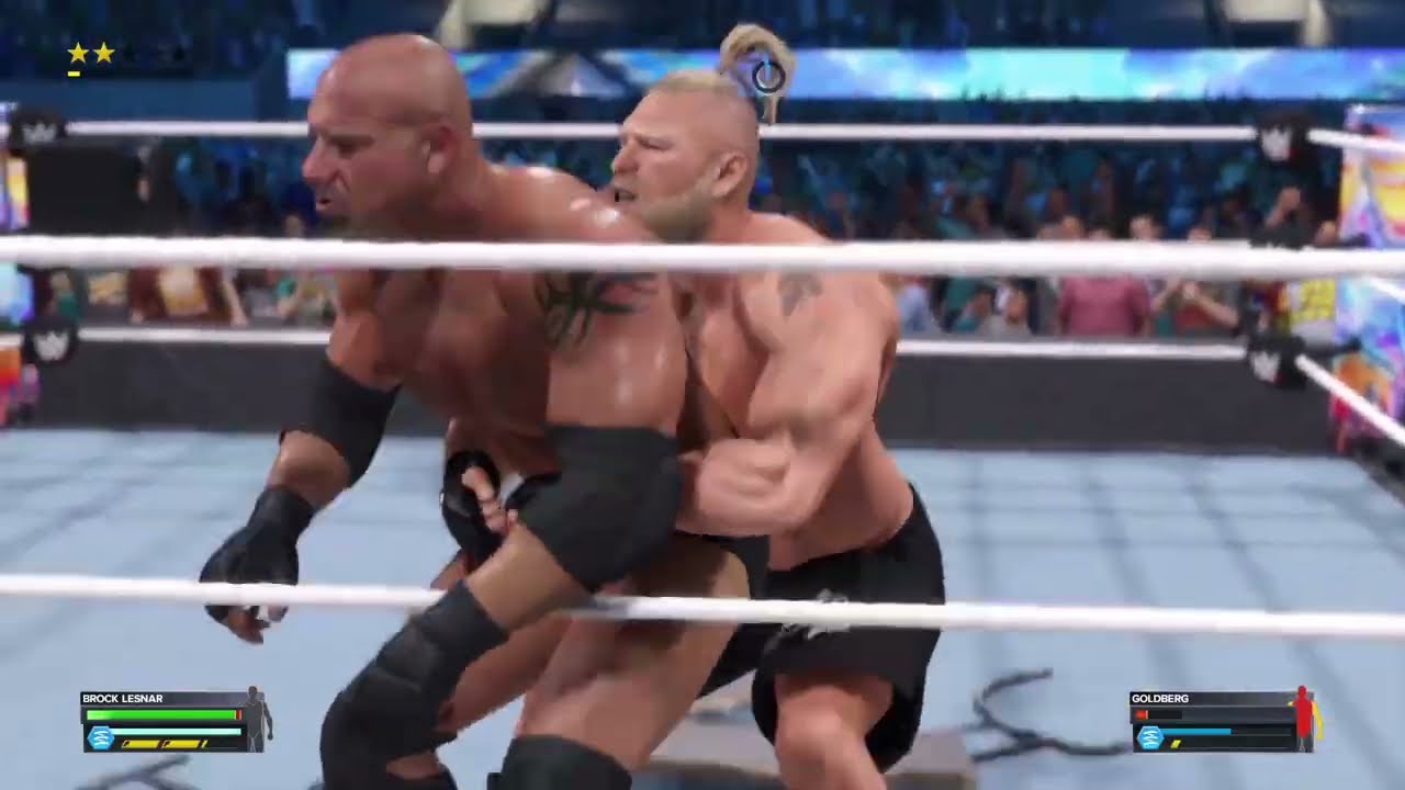 WWE 2K23 - Brock Lesnar vs. Goldberg 