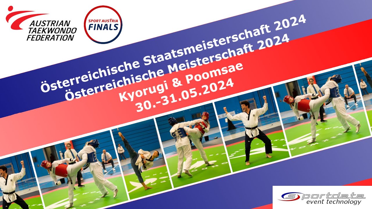Österreichische Staatsmeisterschaft 2024 & Österreichische Meisterschaft 2024 - Poomsae Fläche 2