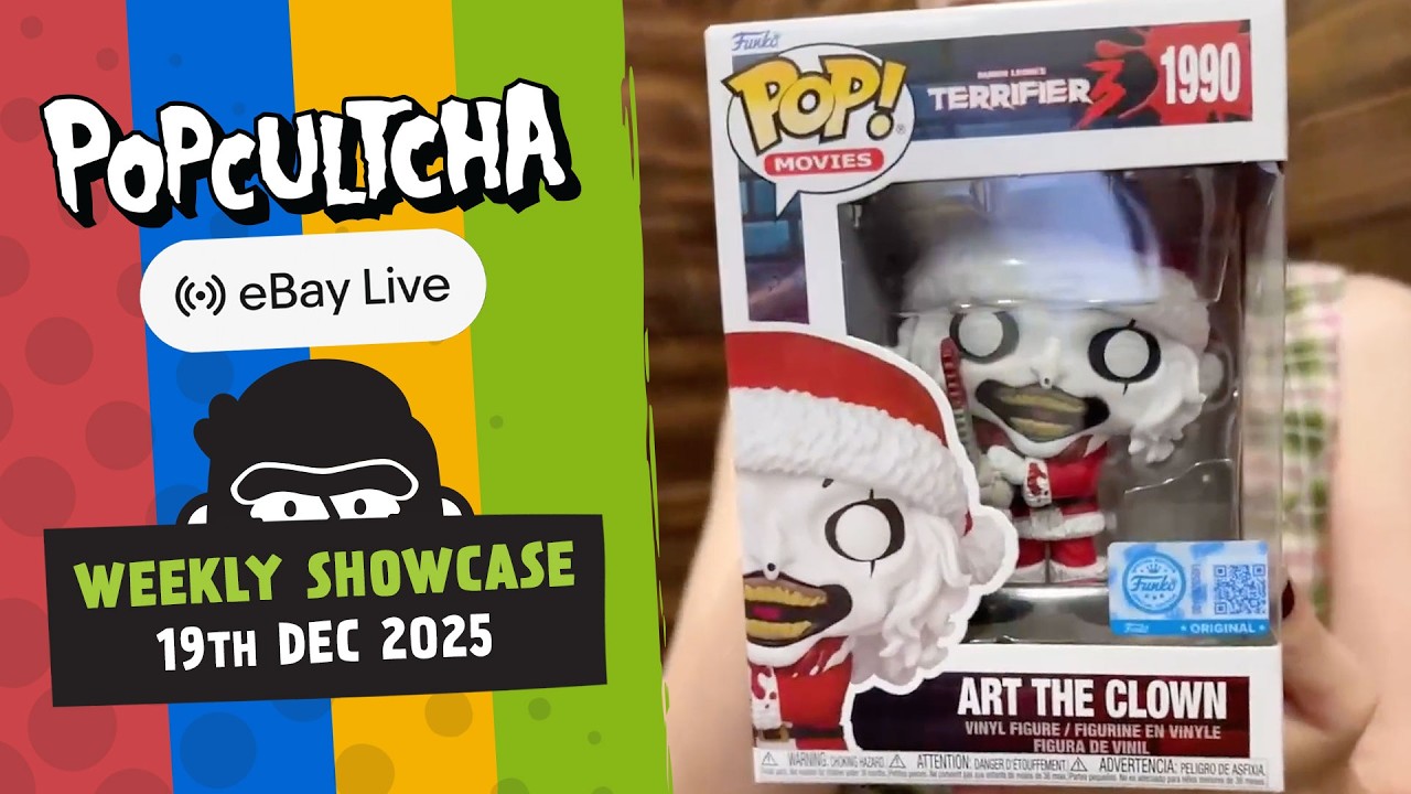 Popcultcha: Weekly Showcase on eBay LIVE - 19/12/2025