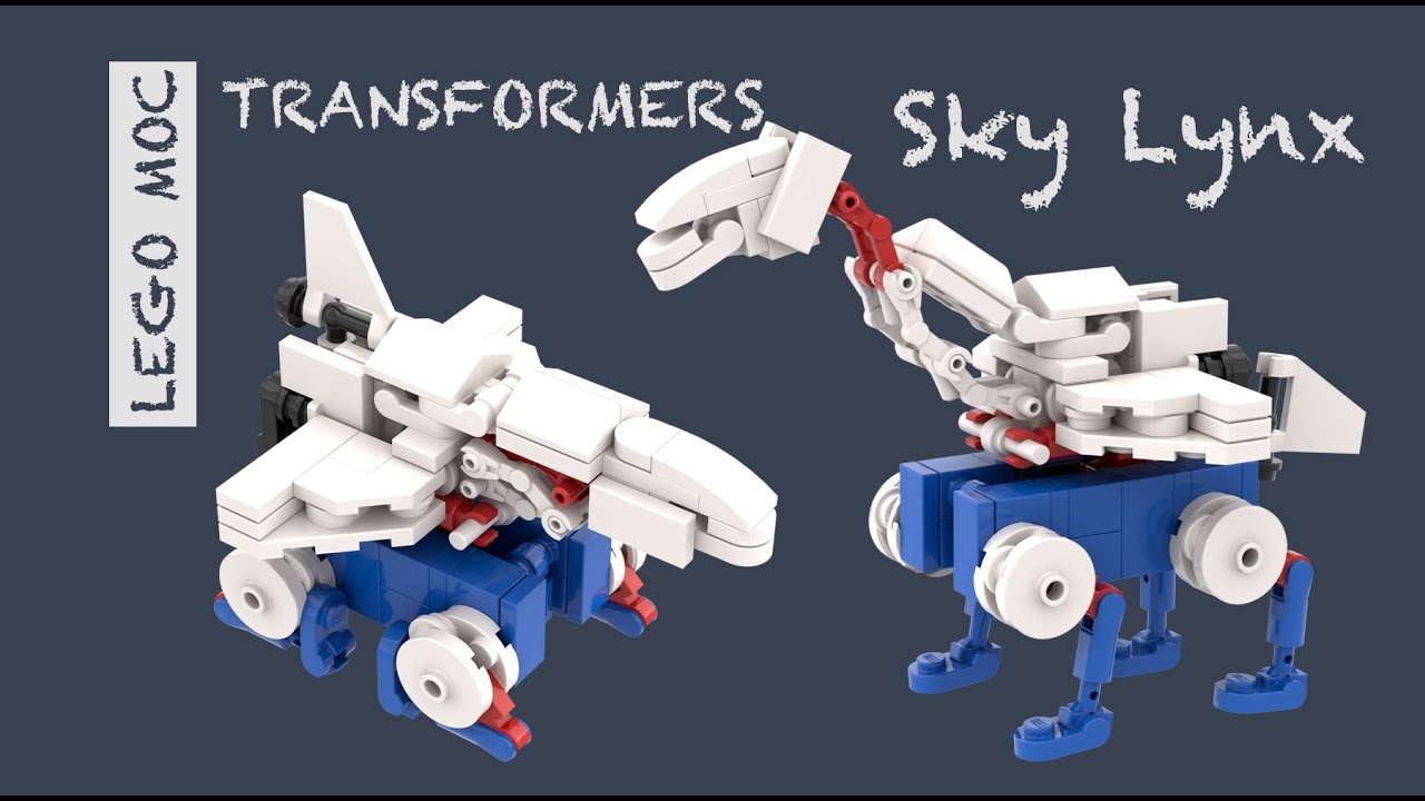 Lego Transformers G1 Sky Lynx MOC Instruction