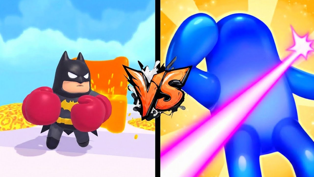 🔥 Join Blob Clash Batman 🦇🌘 vs Blob Shotter 3D 🔫 | Hard Level Challange | Full Gameplay 🎮