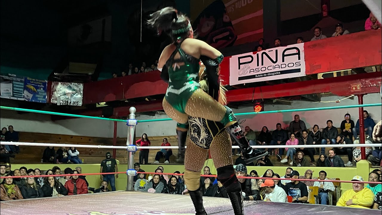 Mano a mano Tiffany Vs Aero Queen en la Arena Afición con Max Proad