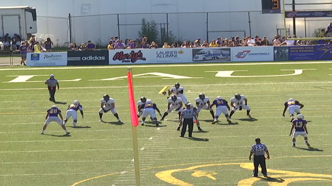 2017 CFL Draft Prospect Brandon Calver Career Highlights Laurier