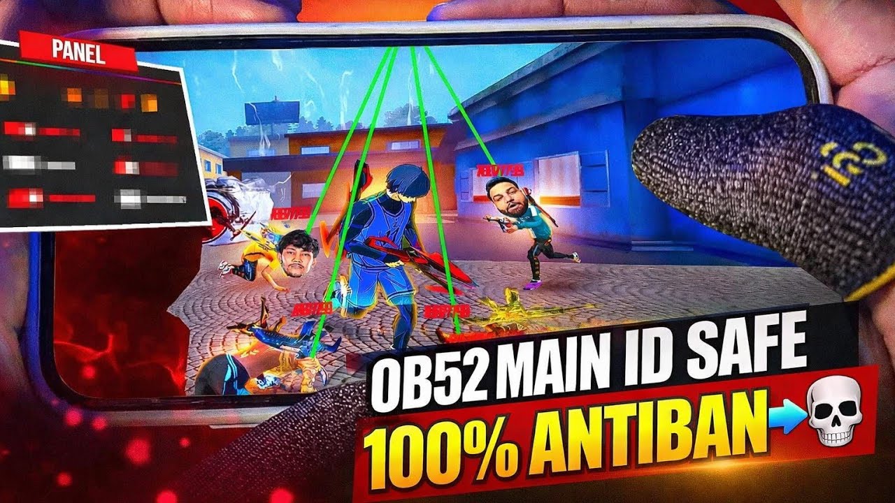 FREE FIRE PC PANEL OB52 💻 FREE UNLIMITED TRIAL 🎯 SILENT AIM COVER | 100% SAFE & ANTIBAN |