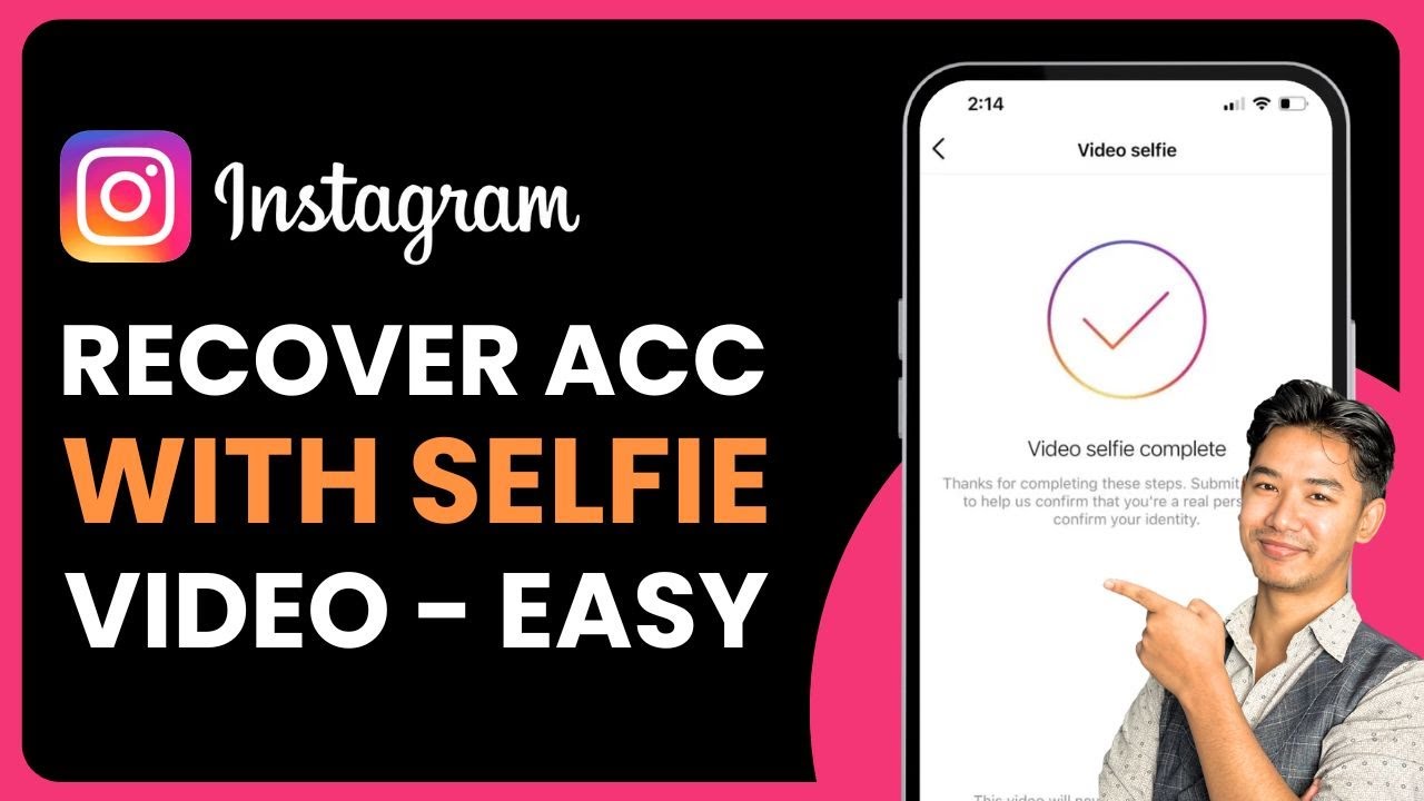 How to Recover Instagram Account With Selfie Video !