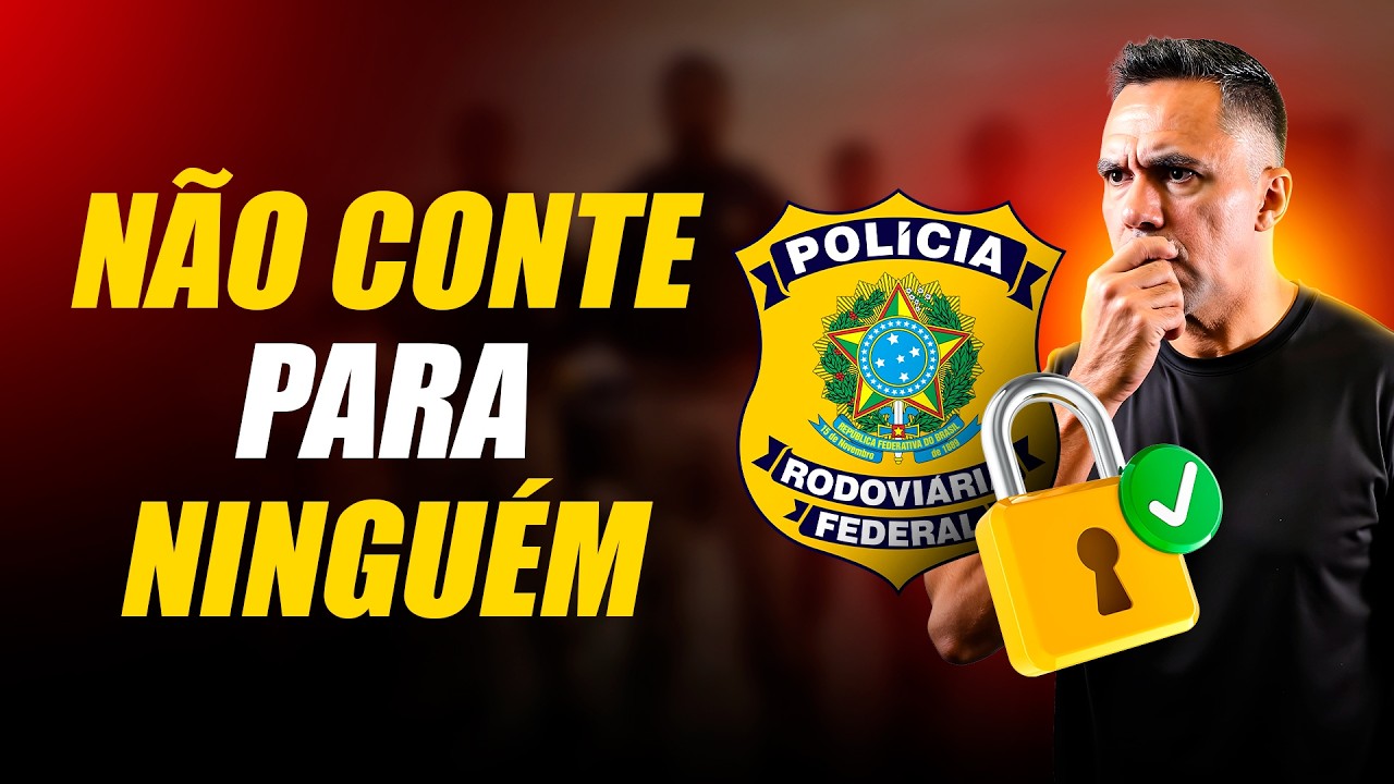 CUIDADO PARA QUEM VOCÊ CONTA SEU SONHO DE SER PRF ⚠️